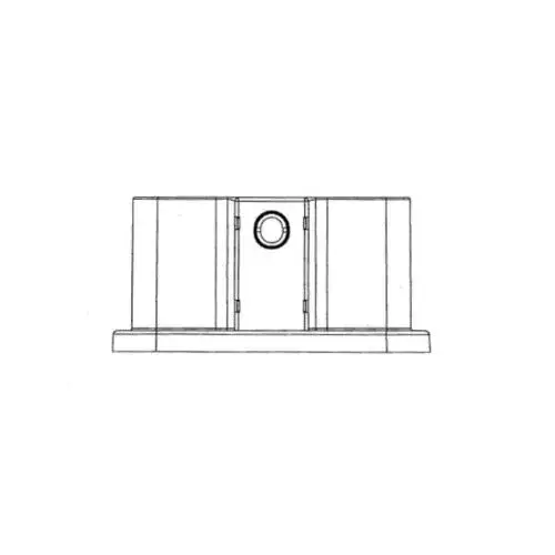 Dummy socket / EV Charger gun holder top view