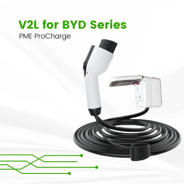 V2L for BYD EV by PME with model name ProCharge