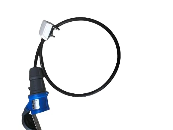 EV converter cable for Mercedes Benz EV chargers to be used at 3-pin home plugs