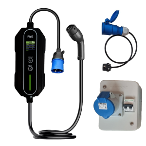 EV Portable Charger 7.2kW HyperCharge Fullkit Set